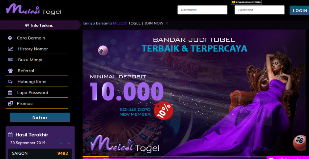 Bandar Togel Terpercaya dan Terpopuler di Indonesia